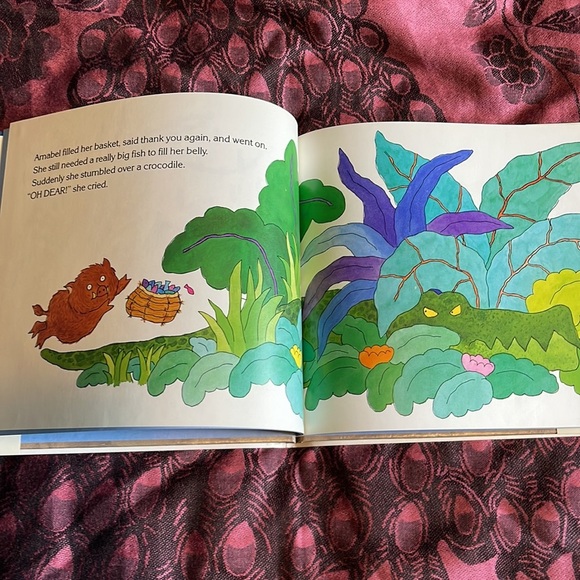 Vintage 80's Rockabye Crocodile by Jose Aruego & Ariane Dewey 1988 - Picture 6 of 9